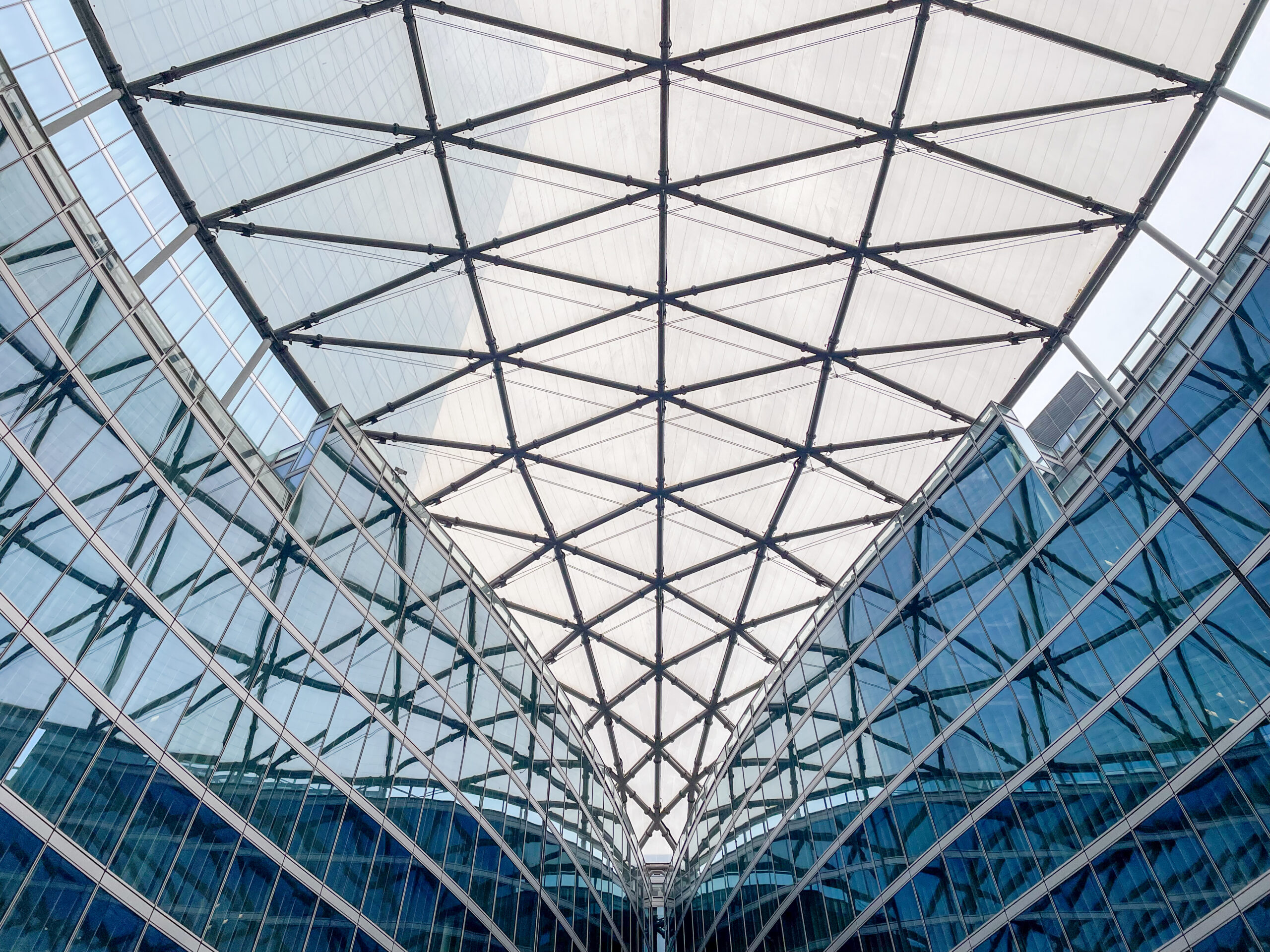 glass canopy